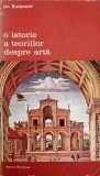 O istorie a teoriilor despre arta (sec. XV-XX) - Jan Bialostocki, Meridiane 1977, Biblioteca de Arta, limba romana, 417 pagini