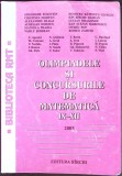 OLIMPIADELE SI CONCURSURILE DE MATEMATICA IX-XII-GH. ECKSTEIN, C. MORTICI, A. BLAGA SI COLAB.-357656