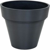 Ghiveci Mega Collections Ecostone Planter Negru noir Plastic Reciclat 55 x 51 cm