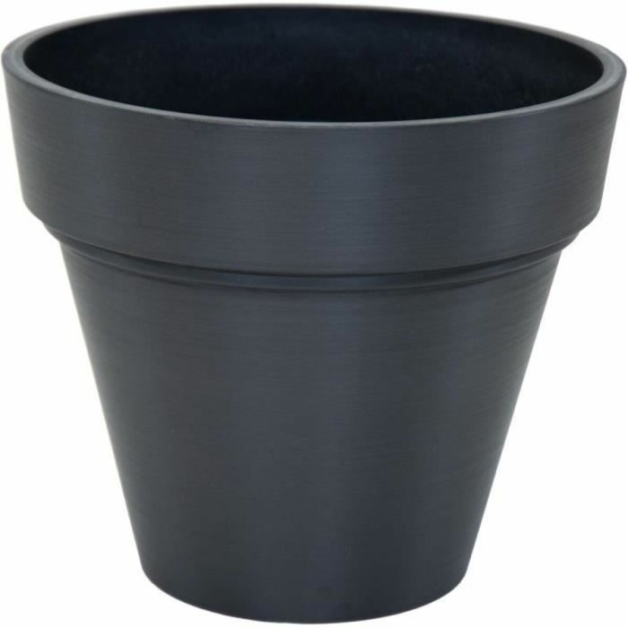 Ghiveci Mega Collections Ecostone Planter Negru noir Plastic Reciclat 55 x 51 cm