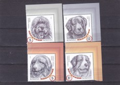 RASE DE CAINI,SERIE COMPLETA CU MARGINE DE COALA,2019,Lp.2230,MNH.ROMANIA.