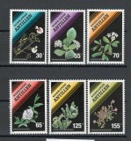 Antilele Olandeze 1990 Mi 676/81 MNH, nestampilat - Flori, Flora