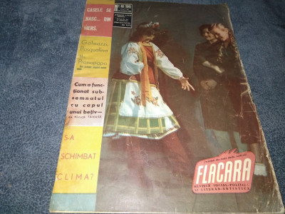 REVISTA FLACARA NR 48 1958 foto