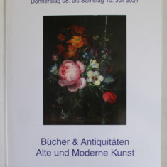 KIEFER , BUCH - UND KUNSTAUKTIONEN , AUKTION 119 , BUCHER UND ANTIQUITATEN , ALTE UND MODERNE KUNST , CATALOG DE LICITATIE , JULI 2021