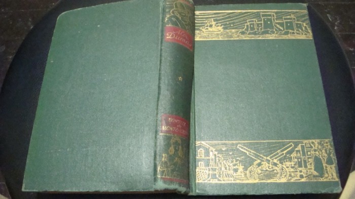 A. Dumas - Contele de Monte Cristo - 2 volume -1 si 3 cartonate -1957