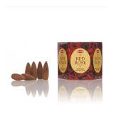 Cumpara ieftin Conuri parfumate Backflow - 40 Buc - Red Rose
