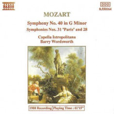 Clasica Mozart, Capella Istropolitana, Barry Wordsworth–Symphony No.40