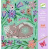 Joc creativ de razuit - Animale din gradina, Djeco