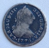 Moneda Bolivia - 1 Real 1776 - Argint, America Centrala si de Sud