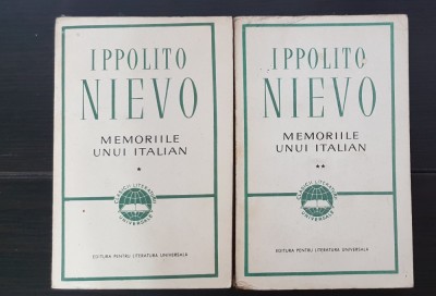 Memoriile unui Italian (2 vol.) - Ippolito Nievo foto
