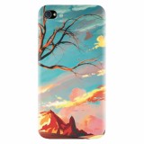 Husa silicon pentru Apple Iphone 4 / 4S, Artistic Landscape