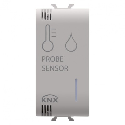 Senzor temperatura si umiditate 1M KNX Easy Gewiss Chorus bej MAT GW13762H foto