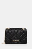 Love Moschino poșetă culoarea negru, JC4153PP0MLA0000