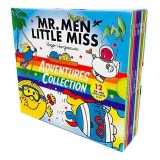 Mr. Men &amp; Little Miss Adventures Collection - Set 12 Carti Box - Roger Hargreaves