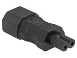 Adaptor DELOCK IEC C14 tată la IEC C7 mamă 2,5A 250V cod 80469