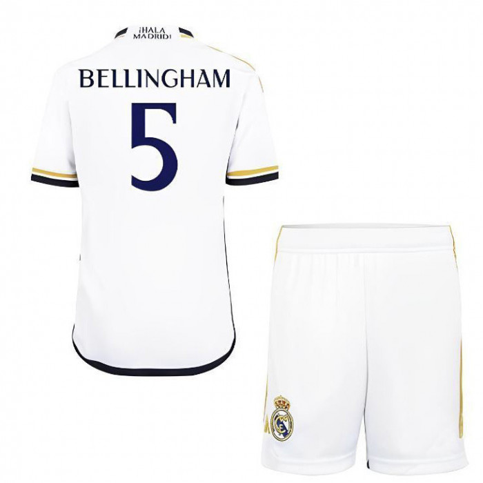 Real Madrid set de copii replica 23/24 home Bellingham - 8 let