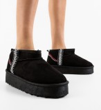 Cumpara ieftin Cizme tip Ug Bar Negre