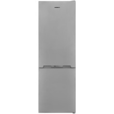 Combina frigorifica Heinner HC-VS2681SE++, 268 l, Less Frost, Clasa E, Iluminare LED, Control mecanic, H 170 cm, Argintiu