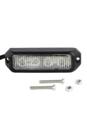 Lampa Stroboscop de avertizare lumina portocalie 12/24v cu 4 Led 52026-4K-AMBER, Xenon Bright
