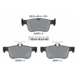 Textar set placute frana, frana disc Q+