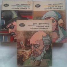 (C412) JOHN GALSWORTHY - COMEDIA MODERNA (3 VOL.) - BPT 1230-1232)