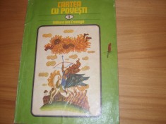 CARTEA CU POVESTI 1 ( 1981, format mare, ilustrata color) * foto