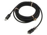 Cablu optic DELOCK USB A la USB C 7,5m 10Gbps negru 83201