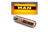 Cumpara ieftin Lampa gabarit cu LOGO NEON Galben MAN 12-24 V