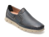 Pantofi COMFORT bleumarin, OY3100, din piele naturala