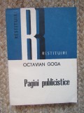 Octavian Goga - Pagini publicistice