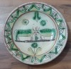 Farfurie din ceramica de tip Kuty, Radauti