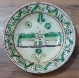 farfurie din ceramica de tip Kuty, Radauti