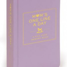 Mom's One Line a Day: A Five-Year Memory Book