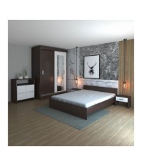 Dormitor Ines Wenge + Comoda