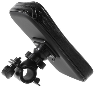 Suport telefon rotativ pentru bicicleta, marime XL, negru pentru dispozitive de 5,5&amp;quot; - 6,5&amp;quot; foto