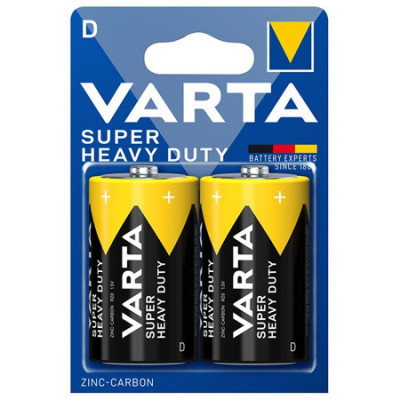 BATERIE R20 BLISTER 2 BUC VARTA SUPERLIFE EuroGoods Quality foto