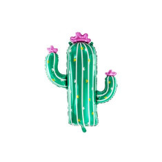 Balon folie cactus 60x82 cm - marimea 158 cm