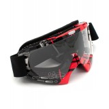 Ochelari cross/atv/enduro, XTR, lentila transparenta, culoare rama negru/rosu Cod Produs: MX_NEW BMA-914