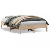 Cumpara ieftin Cadru de pat fără saltea, 140x200 cm, lemn masiv pin