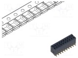 Conector şiruri pini tată 20 PIN 1,27mm aurit SMT SAMTEC