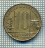 12238 MONEDA -ARGENTINA -10 CENTAVOS - ANUL 1949 -STAREA CARE SE VEDE, America Centrala si de Sud