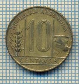 12238 MONEDA -ARGENTINA -10 CENTAVOS - ANUL 1949 -STAREA CARE SE VEDE
