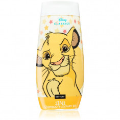 Disney Classics 2 in 1 gel de dus si sampon pentru copii Lion king 300 ml