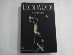 GIACOMO LEOPARDI - OPERE