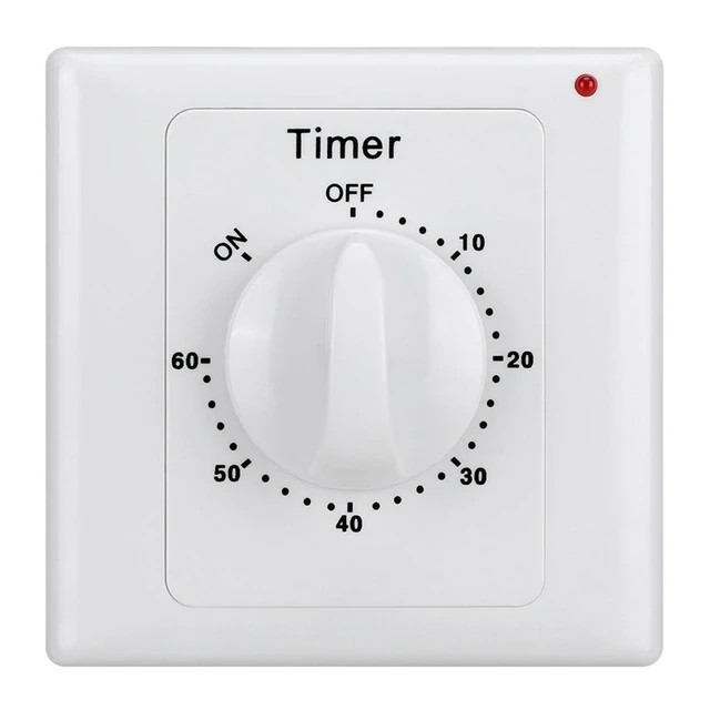 INTRERUPATOR cu temporizator TIMER temporizare pentru lumina ventilator baie