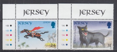 JERSEY 1997 EUROPA SERIE MNH foto