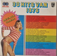 Various &lrm;&ndash; 30 Hits Van 1976 _ VG+ / NM dublu vinil, 2 x LP, discuri muzica pop _ Philips, Olanda, 1976