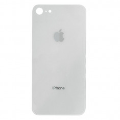 Capac Baterie Apple iPhone 8 Alb, cu gaura pentru camera mare