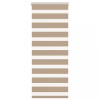 Jaluzea tip zebra 65x150 cm lățime țesătură 60,9 cm poliester