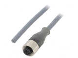 Cablu de Conectare M12 3 Pin 5m 250VAC 2.7A PUR